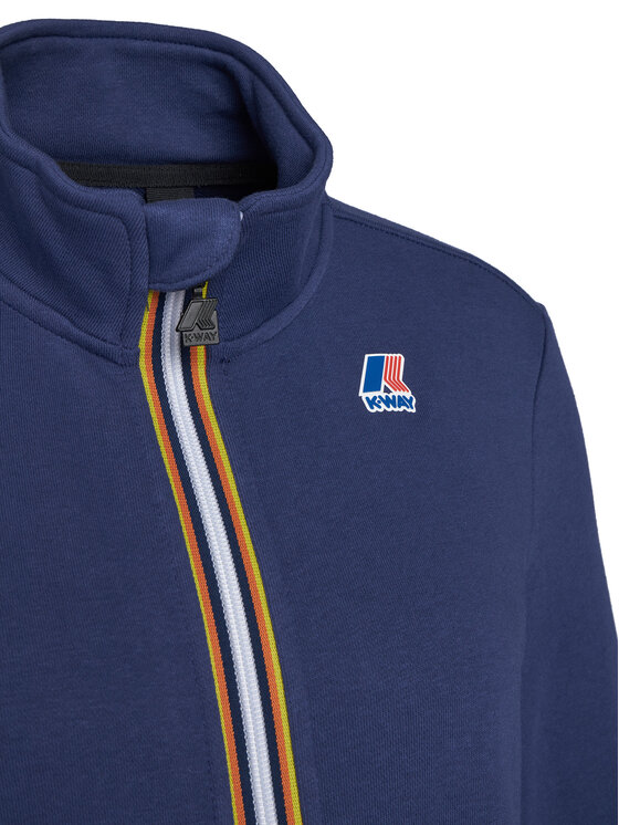 K-Way K-Way Sweatshirt Augur K41225W Dunkelblau Regular Fit