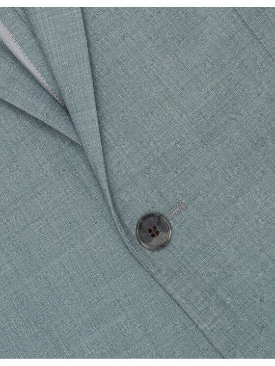 Borgio Borgio Marynarka bagaladi Zielony Slim Fit