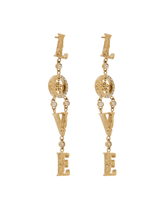 Guess Guess Kolczyki JUBE05 030JW Złoty