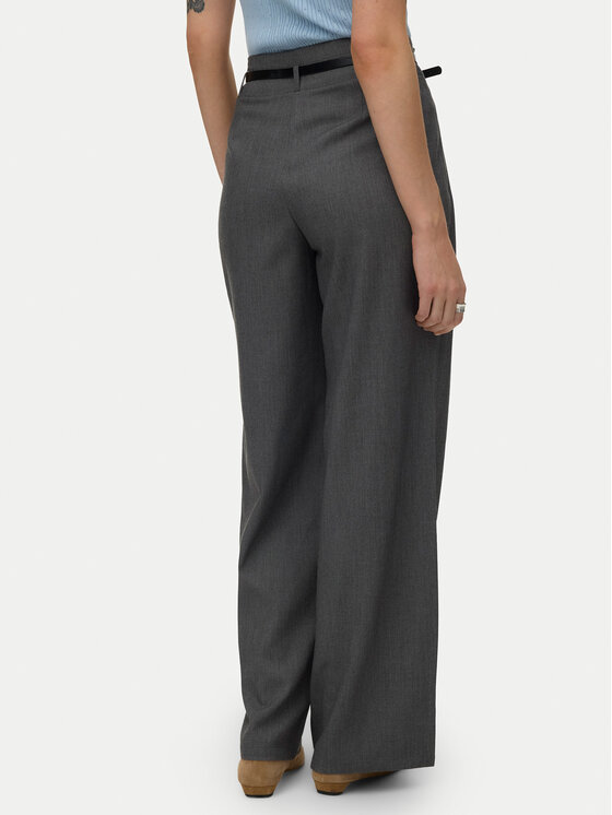 Vero Moda Vero Moda Παντελόνι υφασμάτινο Tahia 10340300 Γκρι Wide Leg