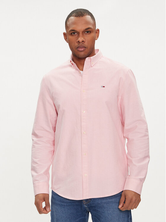 Tommy Jeans Tommy Jeans Hemd Entry DM0DM19134 Rosa Regular Fit