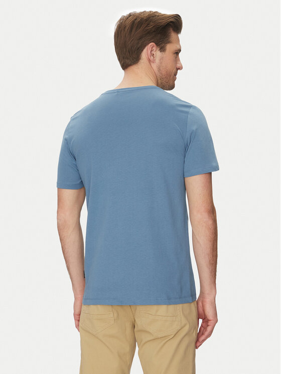 Blend Blend Marškinėliai 20717759 Mėlyna Regular Fit