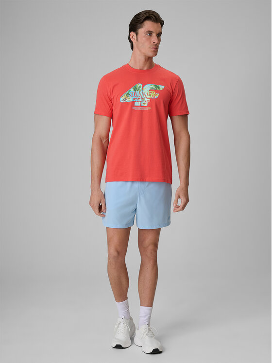 4F 4F T-shirt SUMMER CODE Corallo Regular Fit