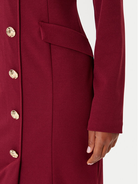 Joseph Ribkoff Joseph Ribkoff Koktel haljina 253072 Tamnocrvena Regular Fit