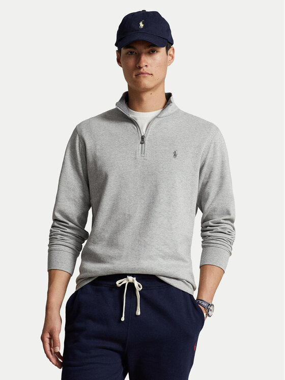 Polo Ralph Lauren Polo Ralph Lauren Mikina Lsl 710812963002 Šedá Regular Fit