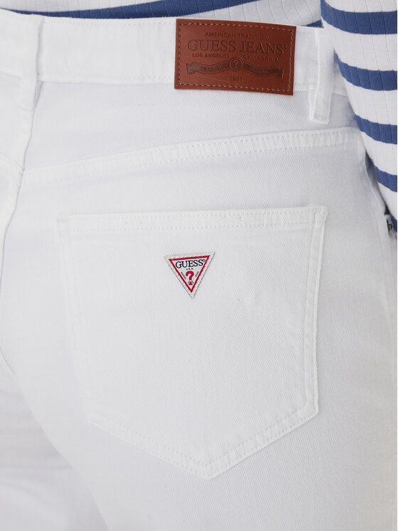 Guess Jeans Guess Jeans Jeans W5YA0I D0131 Weiß Boyfriend Fit