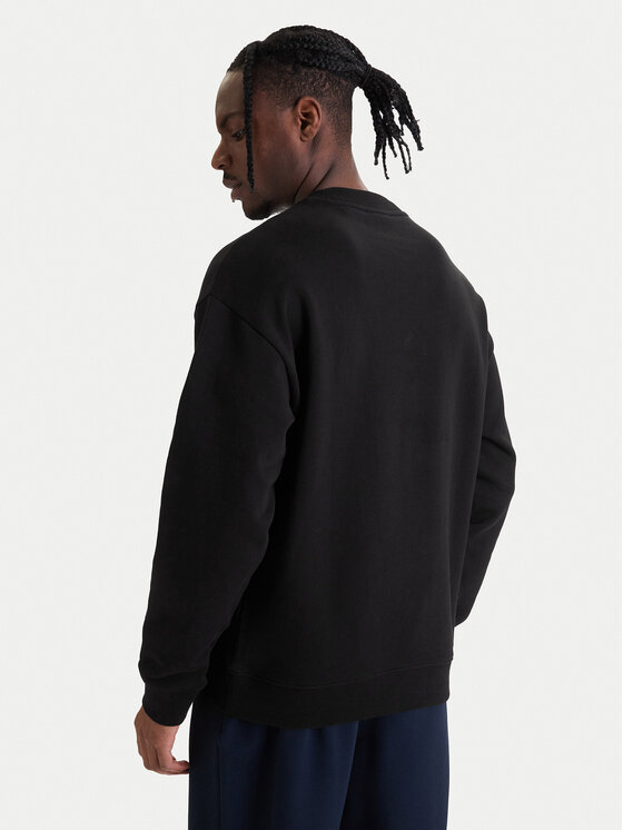 HUGO HUGO Mikina Dweel 50558389 Černá Relaxed Fit