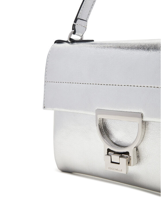Coccinelle Coccinelle Handtasche S3H Arlettis Smooth Metal E1 S3H 19 03 01 Silberfarben