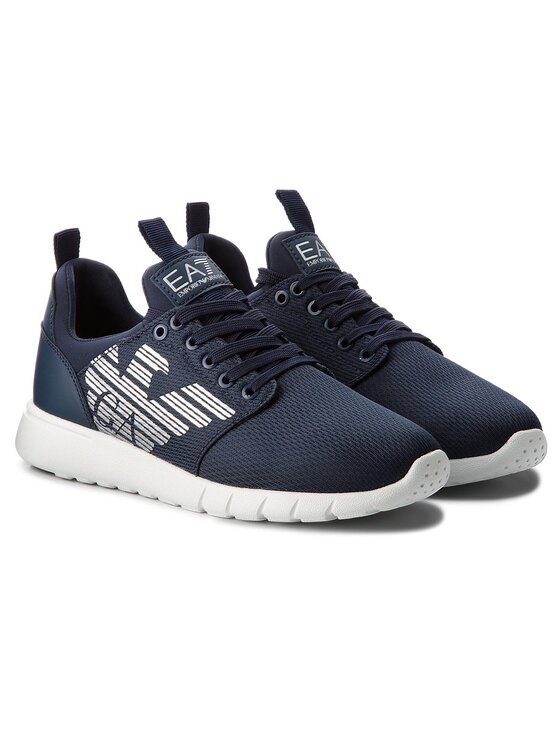EA7 Emporio Armani EA7 Emporio Armani Sneakersy X8X007 XCC02 00285 Granatowy