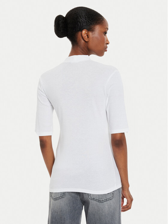 United Colors Of Benetton United Colors Of Benetton Blūze 3GA2D400U Balts Slim Fit