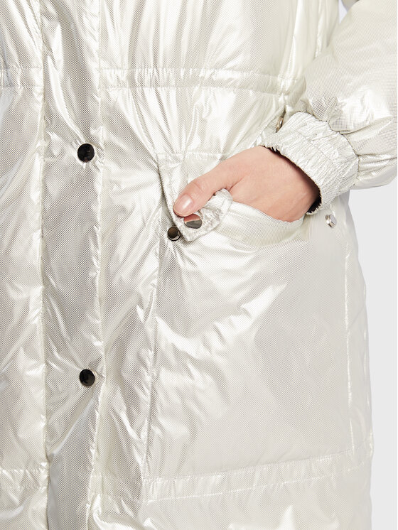 Bruuns Bazaar Bruuns Bazaar Vatovaná bunda Lovisa BBW2993 Biela Regular Fit