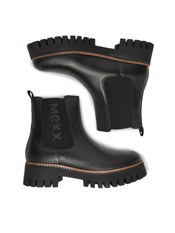 MEXX MEXX Боти тип челси CEO-MX/031C-WI23 Черен