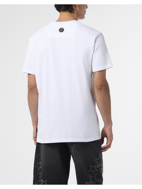 PHILIPP PLEIN PHILIPP PLEIN T-Shirt 29725 Biały Regular Fit