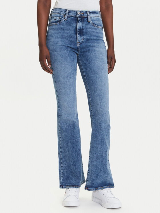 Tommy Jeans Tommy Jeans Farmer Sylvia DW0DW20654 Kék Flare Fit