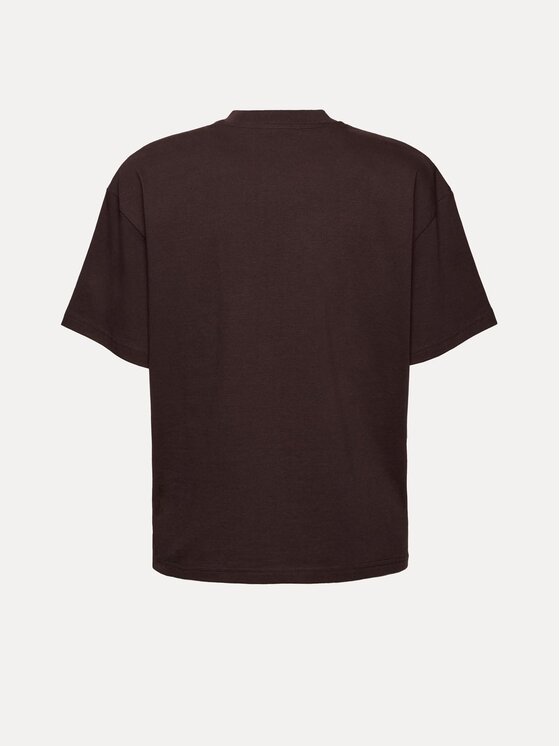 La Mania La Mania T-shirt CARENA Marrone Basic Fit