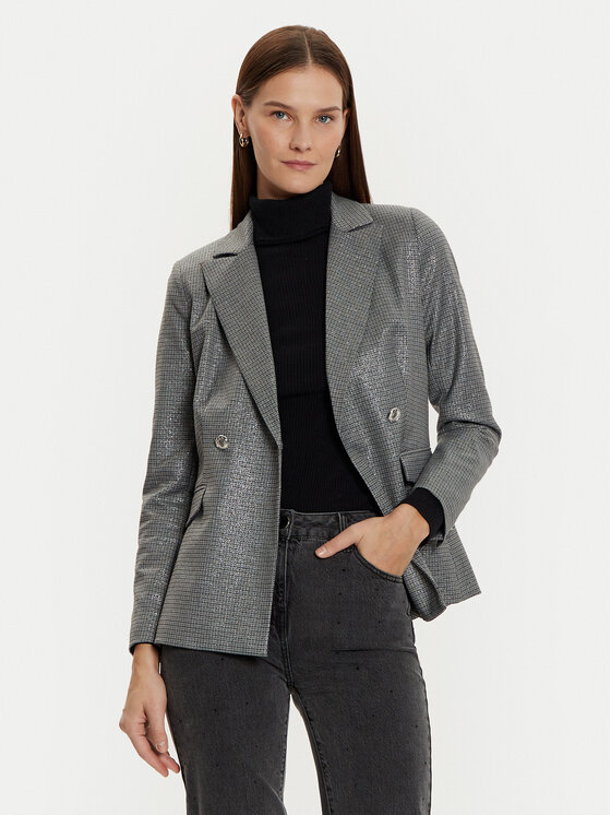 Morgan Morgan Сако 242-VALS.F Сив Regular Fit