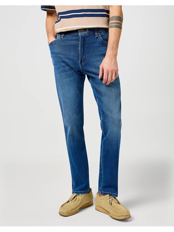 Wrangler Wrangler Jeans RIVER Blu Straight Fit