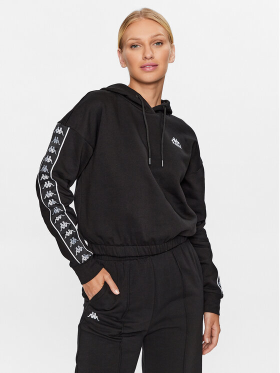 Kappa Kappa Džemperis 313024 Juoda Regular Fit