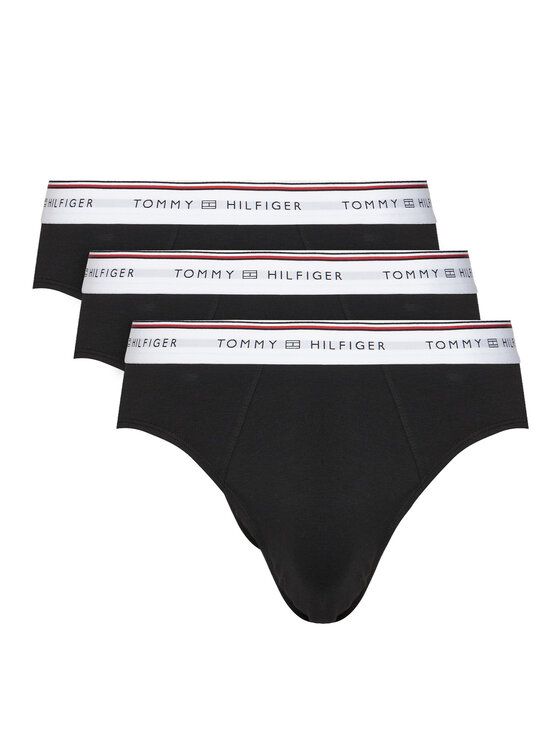 Tommy Hilfiger Tommy Hilfiger Komplet slipów UM0UM03979 Czarny