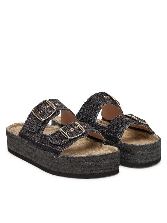 LOVE MOSCHINO LOVE MOSCHINO Espadrilky JA28393G0MJQ0000 Sivá