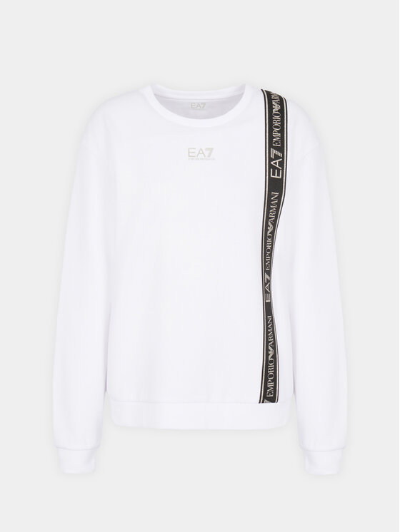 EA7 Emporio Armani EA7 Emporio Armani Felpa 6RTM25 TJKWZ 1100 Bianco Regular Fit