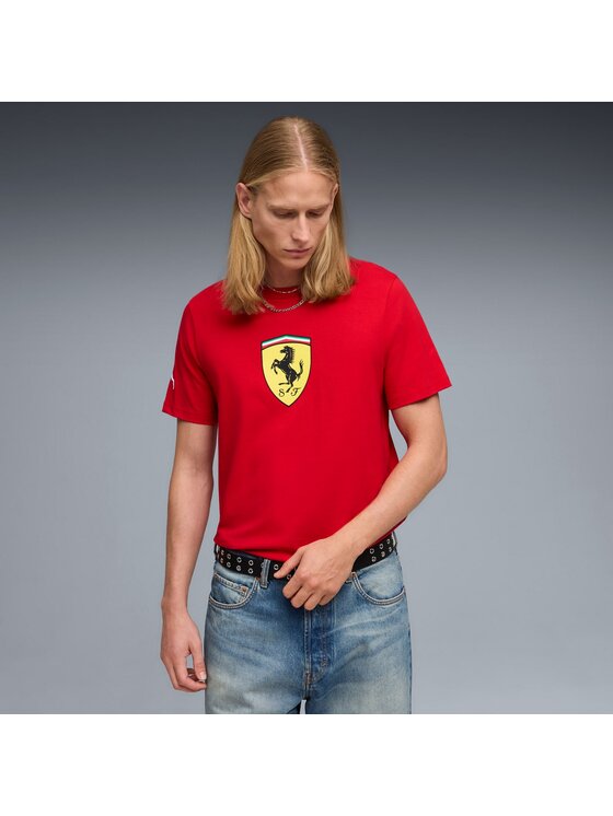 Puma Puma T-Shirt 635310 Czerwony Regular Fit