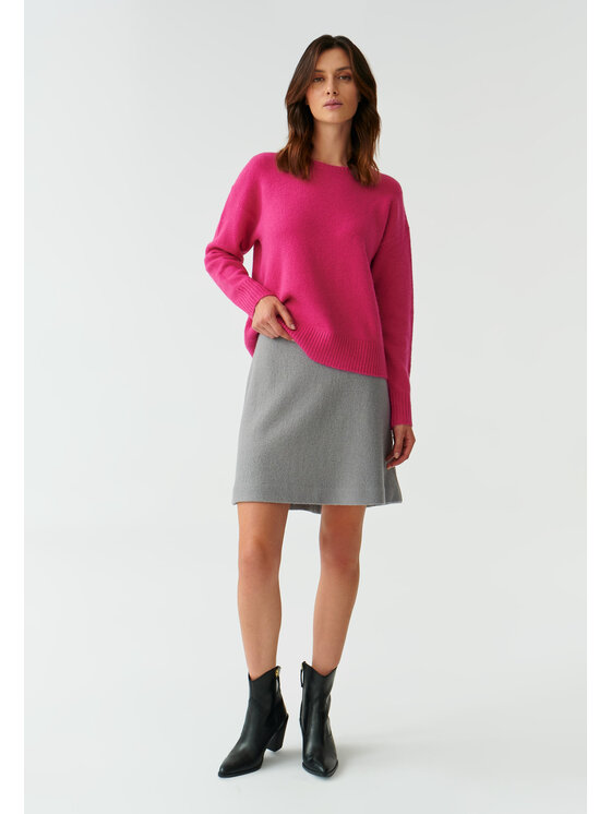 TATUUM TATUUM Sweter KOBRO Różowy Oversize