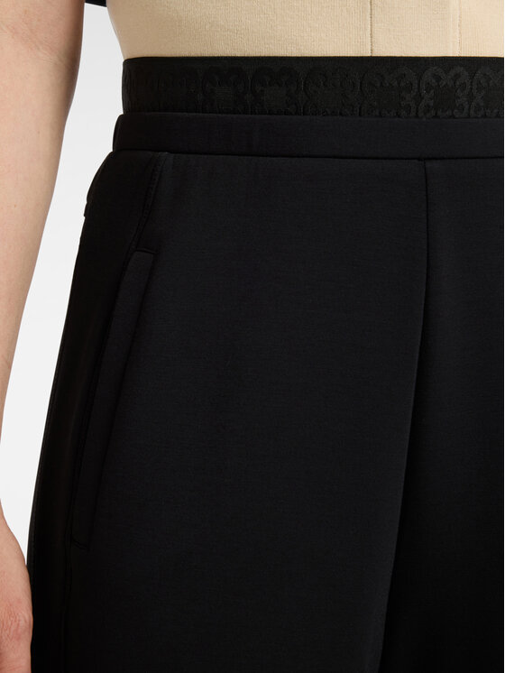 Elena Mirò Elena Mirò Spodnie materiałowe P805Z100232N033 Czarny Regular Fit