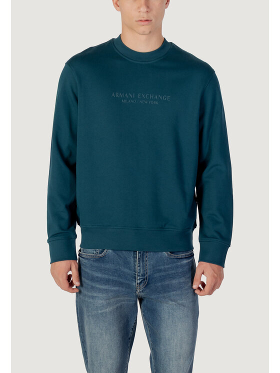 Armani Exchange Armani Exchange Felpa XM001284 AF20934 Verde Casual Fit