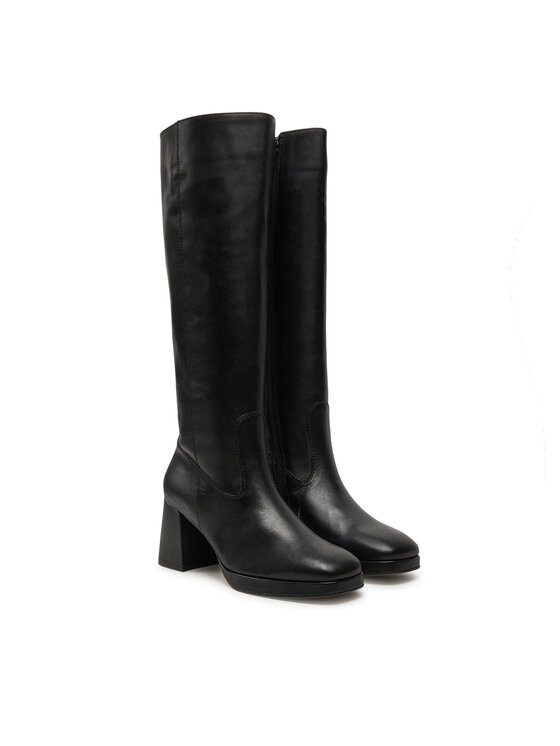 Gabor Gabor Чоботи Eleganter Stiefel 55.729.27 Чорний