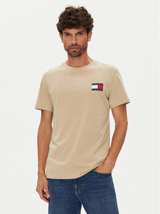 Tommy Jeans Tommy Jeans 2er-Set T-Shirts Ess Flag DM0DM22143 Bunt Slim Fit