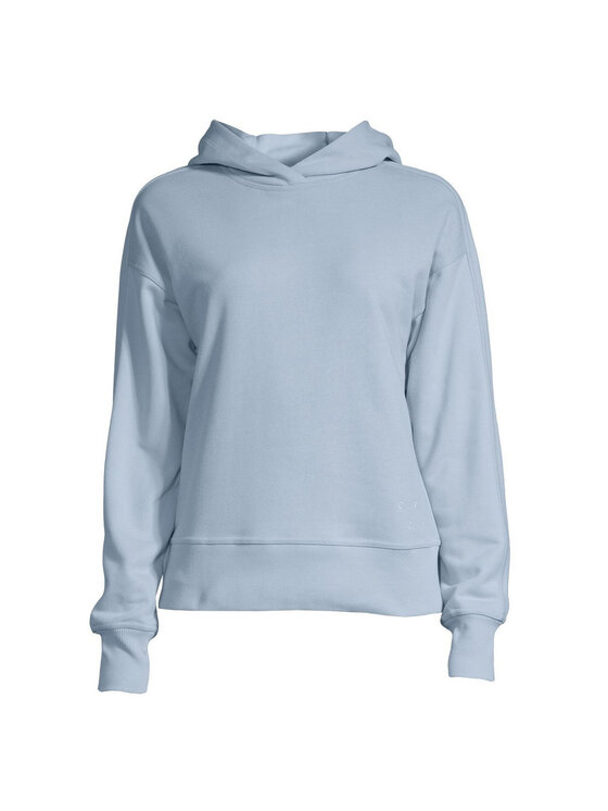Casall Casall Bluza Natural Dye Terry Hoodie Niebieski Regular Fit