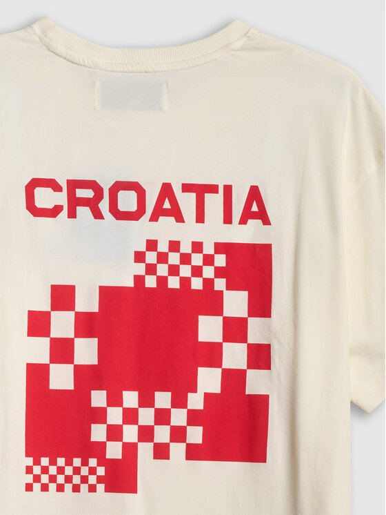4F 4F T-Shirt MILANO CORTINA Biały Loose Fit