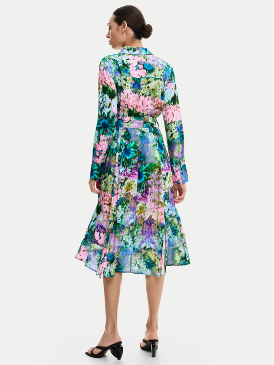 Desigual Desigual Krekla kleita Mili 26SWVW13 Daudzkrāsains Regular Fit