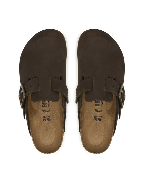 Birkenstock Birkenstock Nazouváky Boston Wire Buckle 1032762 Tmavě hnědá