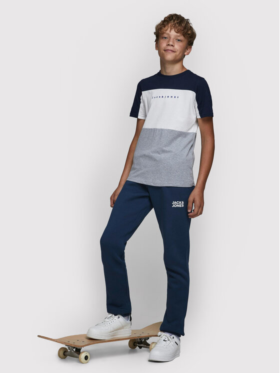 Jack&Jones Junior Jack&Jones Junior Donji dio trenerke Gordon 12179798 Tamnoplava Regular Fit