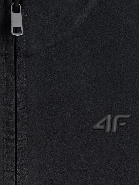 4F 4F Felpa di pile 4FJRSS26TFLEM508-20S Nero Regular Fit