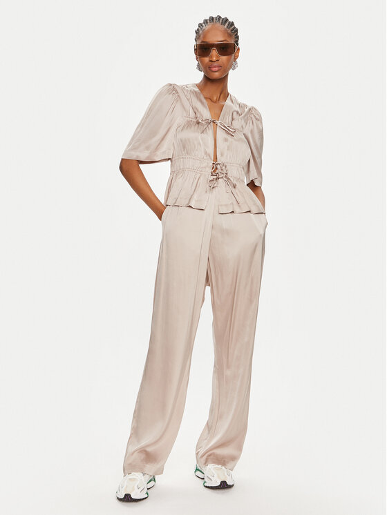 Munthe Munthe Блузка Osh 242101524230 Бежевий Regular Fit