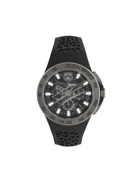 Plein Sport Sat Thunderstorm Chrono PSABA0123 Crna