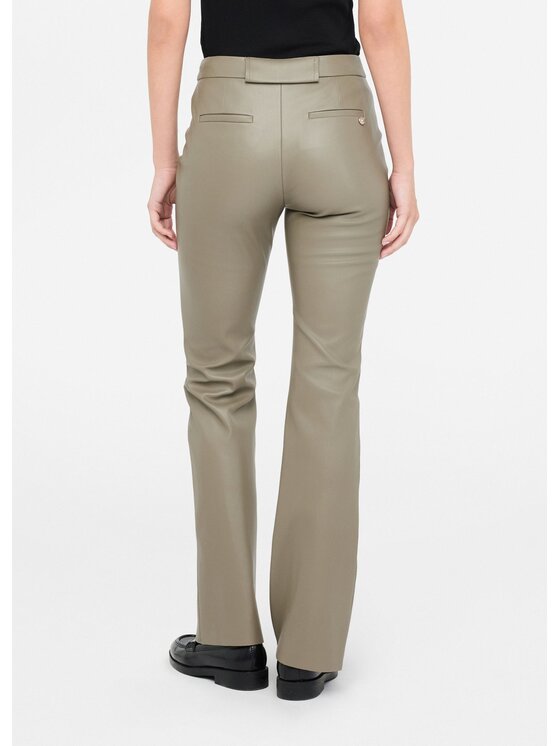 Liu Jo Liu Jo Pantaloni di tessuto CF5016E0624X0707 Verde Regular Fit