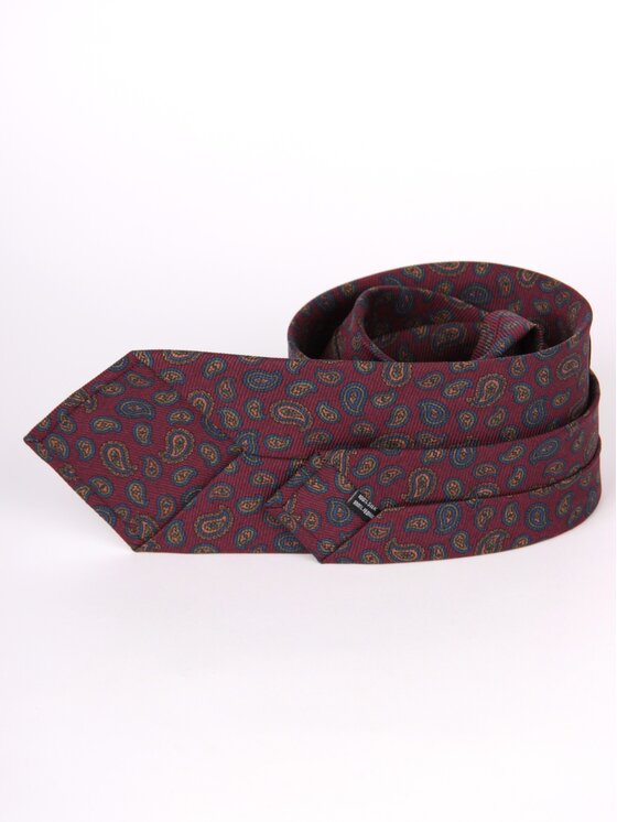 ELSNER ELSNER Γραβάτα JEDWAB ANCIENT MADDER A1095 Μπορντό