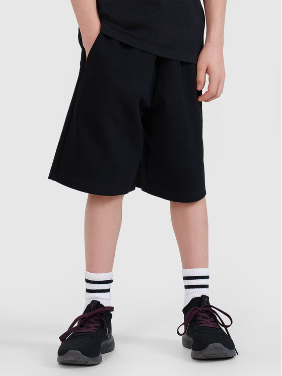 4F 4F Szorty sportowe TSHOM685 Czarny Oversize