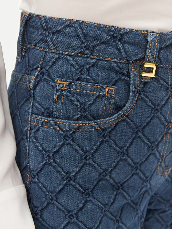 Elisabetta Franchi Elisabetta Franchi Jeans PJ-95N-51E2-V400 Blu scuro Regular Fit