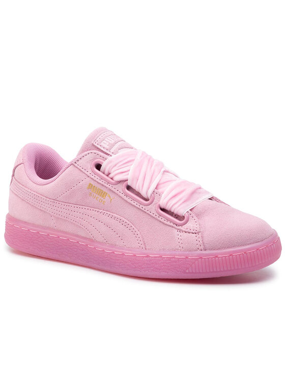 Puma suede 2025 heart reset