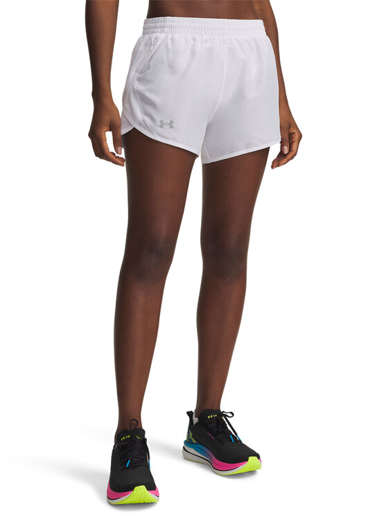 Under Armour Under Armour Szorty sportowe 1382438 Biały Relaxed Fit