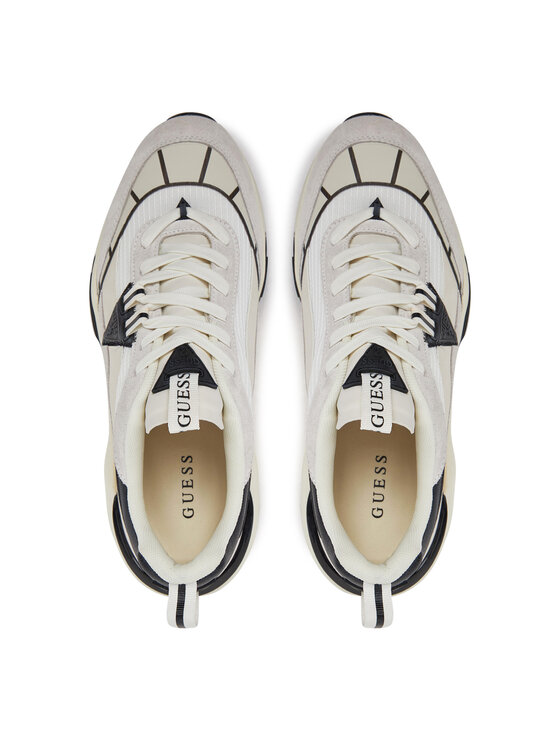 Guess Guess Sneakersy FMJVAL ELE12 Biały