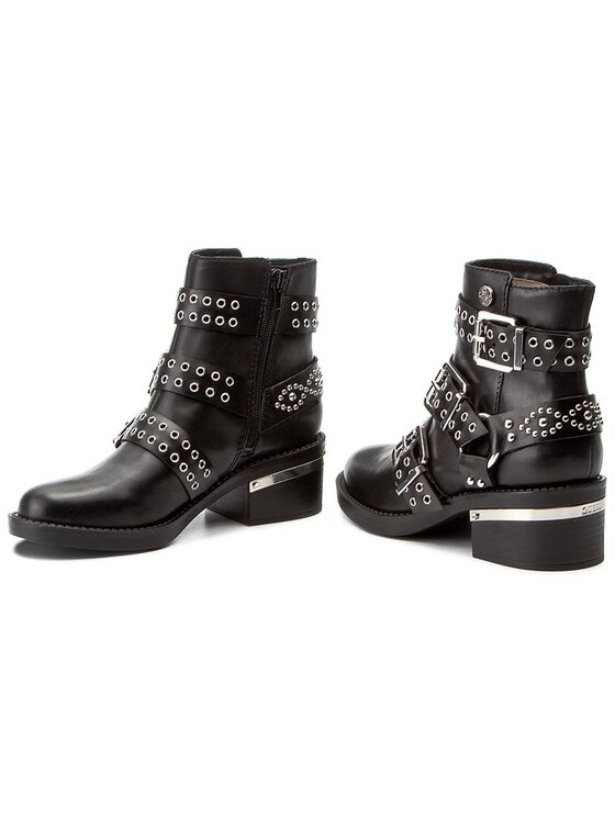 Guess Guess Stiefeletten Fifii FLFIF3 LEA10 Schwarz