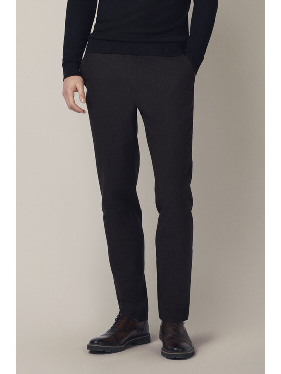 Lancerto Lancerto Spodnie materiałowe Gennaro SP131225000002 Brązowy Slim Fit