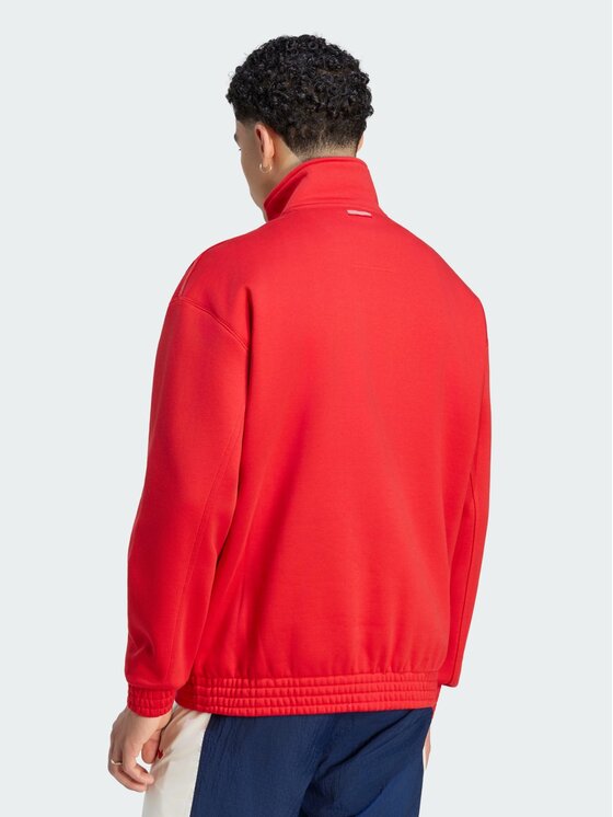 adidas adidas Bluza techniczna 172272 Czerwony Loose Fit