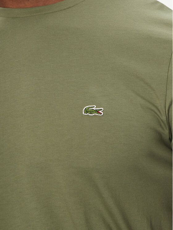 Lacoste Lacoste Футболка TH6709 Зелений Regular Fit